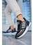 Terrexs Siyah Beyaz Günlük Garantili Yürüyüş Koşu Sneaker Spor Ayakkabı TERREXS-1769 1