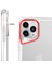 Apple iPhone 11 Pro Max Kılıf Eğimli Kamera Dizayn Sert Şeffaf Silikon 5