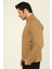 Brg Camel Renk Kaşe Kısa Kaban BRG71149-0057 3