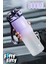 Tkk 800 ml Çift Renk Softtouch Pipetli Tritan Su Matarası 2