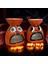 Cadılar Bayramı Tasarım Hallowen Çini Turuncu Buhurdanlık Handmade Mumluk 1