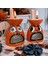 Cadılar Bayramı Tasarım Hallowen Çini Turuncu Buhurdanlık Handmade Mumluk 2