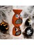 Cadılar Bayramı Tasarım Hallowen Çini Turuncu Buhurdanlık Handmade Mumluk 3