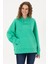 Kadın Koyu Mint Sweatshirt 50292370-VR152 1