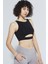 Ella Halter Yaka CutOut Detaylı Organik Pamuk Örme Crop Body 1103 3