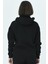 Ela Kapüşonlu 2 İplik Fermuar Detaylı Loose Fit Örme Sweatshirt 1051 5