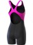 M0167-02 - Swimsuit Athletic Pembe Yüzücü Mayo 4