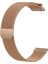 Huawei Watch Gt5 41 mm ve Gt4 41 mm Ile Uyumlu Kordon 18 mm Metal Hasır Kayış Güçlü Mıknatıs 2