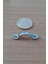 Dekoratif Mini Zamak Kulp 10 Adet Kutu Sandık Aksesuar Nikel 2