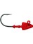SD824 Shad Jig Head Red 3.5gr - 3lu - 1-0 1