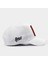 V1 Baseball Parmak - 1 Kod Logolu Unisex Beyaz Şapka 2