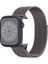 Apple Watch 49mm Ultra 2/1 - 46mm Seri 10 - 45mm Seri 9/8/7 - 44mm Seri SE2/SE/6/5/4 Kordon Kayış Band Metal Fit Graphite - AMP06925 2
