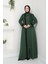 Kadın Giyim Moda Tesettür Ferace Kışlık 2319 3