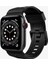 Apple Watch 49mm Ultra 2/1 - 46mm Seri 10 - 45mm Seri 9/8/7 - 44mm Seri SE2/SE/6/5/4 Kordon Kayış Rugged Band Matte Black - AMP02854 3