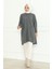 Ebrar Triko Tunik 1129 - Antrasit 4