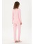 Kadın Pembe Pijama Takım 50303414-VR041 5