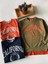Genç Önü Baskılı T-Shirt Parça Detaylı Sweatshirt 1