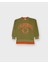 Genç Önü Baskılı T-Shirt Parça Detaylı Sweatshirt 4