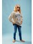 Genç Önü Baskılı T-Shirt Parça Detaylı Sweatshirt 2