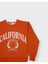 Genç Önü Baskılı T-Shirt Parça Detaylı Sweatshirt 3