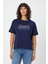 Bisiklet Yaka Baskılı Yırtmaçlı T-Shirt (B24-00212) 3