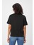Bisiklet Yaka Baskılı Yırtmaçlı T-Shirt (B24-00212) 5