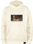 Oversize Krem Anime Unisex Hoodie Levi Ackerman Nakışlı Pamuklu Kapşonlu Sweatshirt Kanguru Cepli 1