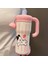 600 ml Karikatür Yaratıcı Kitty Buz Bardağı Açık Taşınabilir Büyük Kapasiteli Kolu Bardak Yüksek Görünümlü Yalıtımlı Bardak (Yurt Dışından) 1