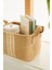 Jüt, Dolap Içi Çamaşır Çocuk Odası Oyuncak Düzenleyici Katlanır Saklama Sepeti Organizer 24X17X14 3