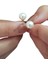 925 Ayar Gümüş Kadın Inci Küpe 8 mm 3