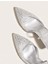 Duxal Shoes Gale Inci Detay Arkası Açık Topuklu Ayakkabı 5