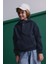 (Kids Boy) Düğmeli Şardonlu Kapüşonlu Sweatshirt 1