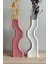 Puzzle Vazo Dekoratif Asimetrik Modern Ikili Set 2