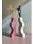 Puzzle Vazo Dekoratif Asimetrik Modern Ikili Set 5