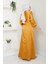 Kadın Giyim Moda Tesettür Abiye Saten Elbise 2762 4