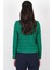 Pepper Yuvarlak Yaka Buklet Ceket Yeşil 5
