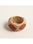 Lotus Bambu Peçete Halkası 5.5x5.5x2.5 cm Fuşya 1