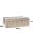 Tekno Trust 5 Adet Çok Amaçlı Kapaklı Kutu Baza Boy Kahverengi 50 x 40 x 19 cm 1
