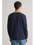 Erkek Lacivert Regular Fit Sweatshirt 2