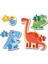 14 Parça Supercolor Puzzle: Ilk Puzzle Koleksiyonum Dinozor 2