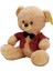 Kıyafetli Peluş Ayı 32 cm - Papyonlu Peluş Ayı 3