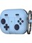 Airpods 4 Kılıf Cartoon Figürlü Silikon Retro Gameboy Mavi 1