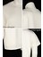 Beyaz Unisex Loose Fit Tişört Anime Full Nakışlı Jujutsu Kaısen Bisiklet Yaka Pamuklu Tişört 3