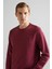 Erkek Bordo Regular Fit Sweatshirt 4