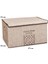 Keçe Kapaklı Çok Amaçlı Mega Plus Kutu Bej 57X41X31 cm 2