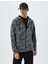 5WAM70021NK 04F Grı Desenlı Erkek Vıskoz Jersey Spor Sweatshırt 3