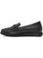 Kadın Siyah Toka Detaylı Deri Comfort Loafer 24WFD153318 2