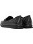 Kadın Siyah Toka Detaylı Deri Comfort Loafer 24WFD153318 5