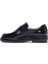 Kadın Siyah Deri Maskülen Loafer 24WFD141922 2