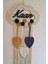 Doa Filstore Makrome Isme Özel Bulut Gökkuşağı El Yapımı Bebek Kapı Bebek Odası Bebek Duvar Süsü (35X75) 1